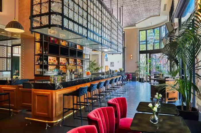 The Fifth Rose bar located at Pendry San Diego