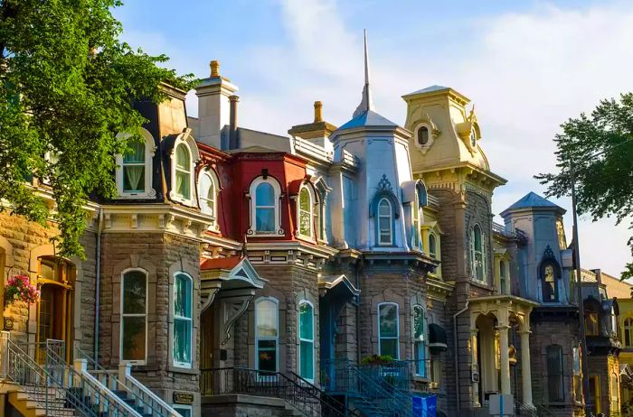 Grande Allée street in Quebec City