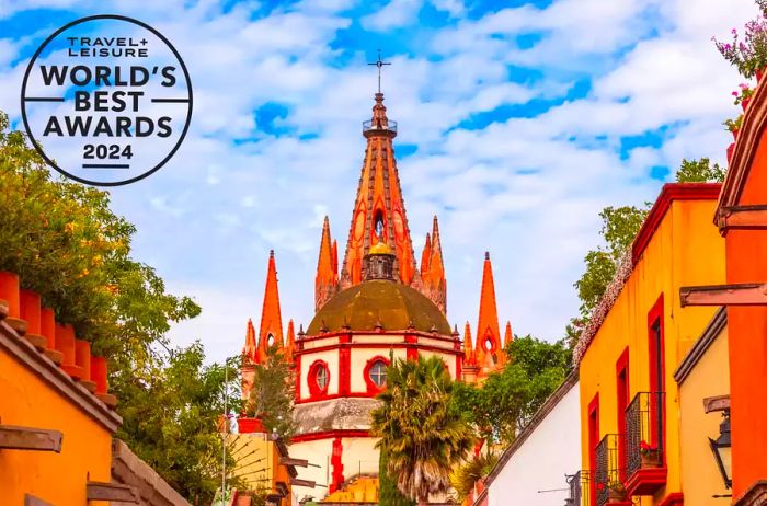 Aldama Street Parish Archangel Church San Miguel de Allende, Mexico