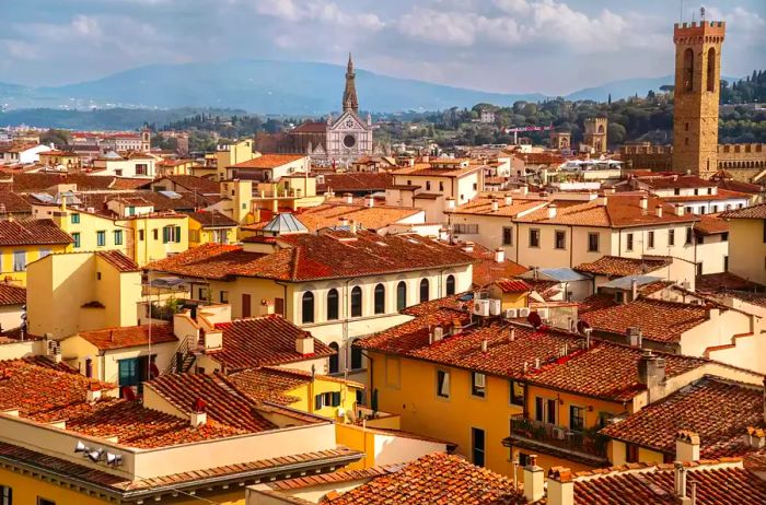 Panoramic view of Florence