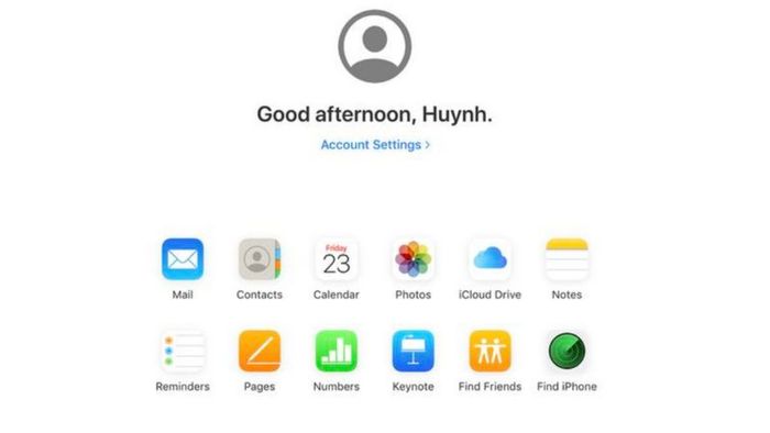 Giao diện iCloud.com mới