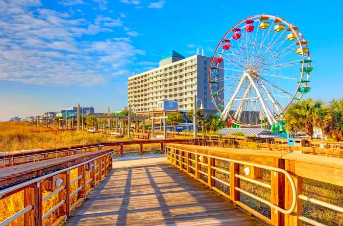 Carolina Beach is a coastal town located in New Hanover County, North Carolina.