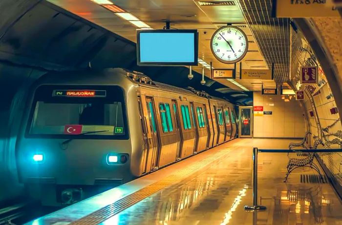 Metro System in Istanbul