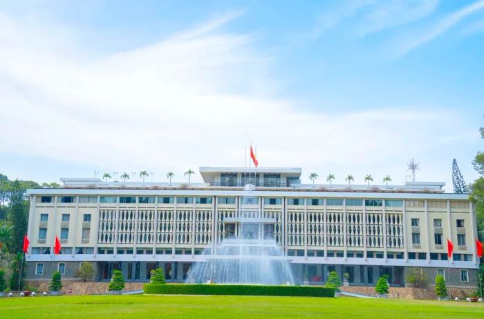 Independence Palace located in Ho Chi Minh City, Vietnam