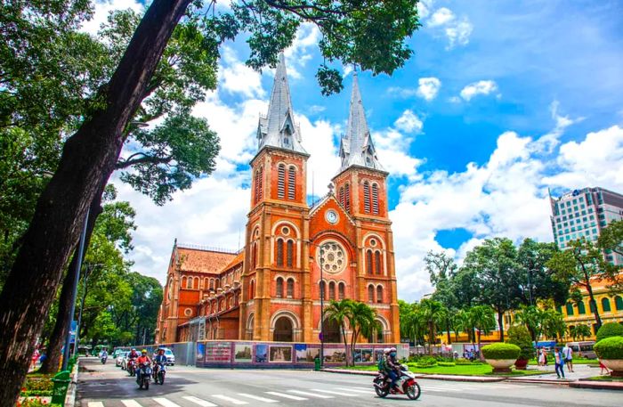 Notre Dame Cathedral in Ho Chi Minh City