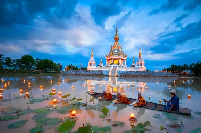 Loy Krathong Festival in Thailand