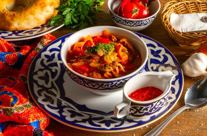 Lagman: A Dish from Uzbekistan