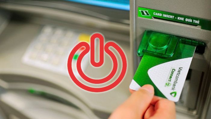Hướng dẫn kích hoạt thẻ Vietcombank tại cây ATM bước 1