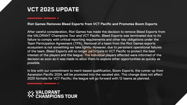 Vừa Bị Loại Khỏi Hệ Thống Giải VALORANT, Bleed Esports Dính Drama Nợ Lương Từ CEO