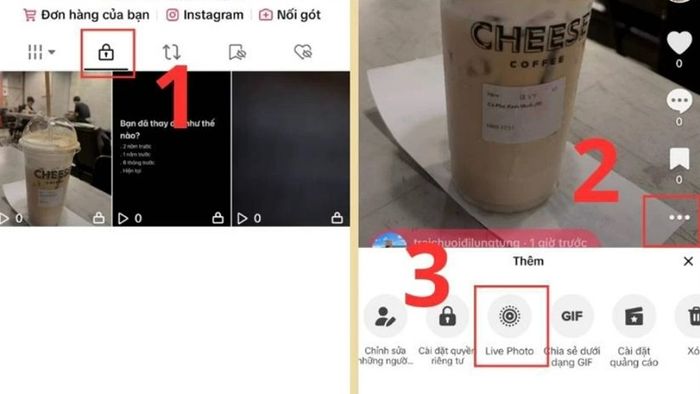 Hướng dẫn chụp ảnh trên TikTok và lưu dưới dạng Live Photo bằng iPhone
