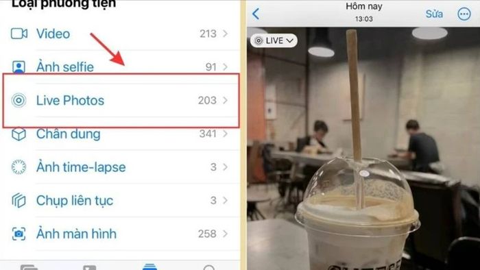 Hướng dẫn chụp ảnh trên TikTok và lưu dưới dạng Live Photo bằng iPhone
