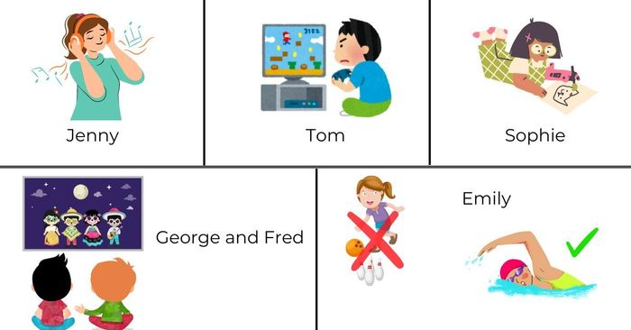 Các bài tập chia động từ dành cho lớp 8