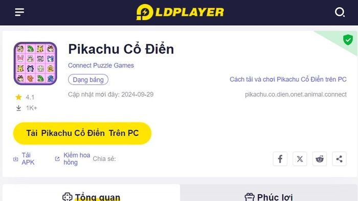 Cách 3: Chơi Pikachu Classic qua giả lập Android trên PC