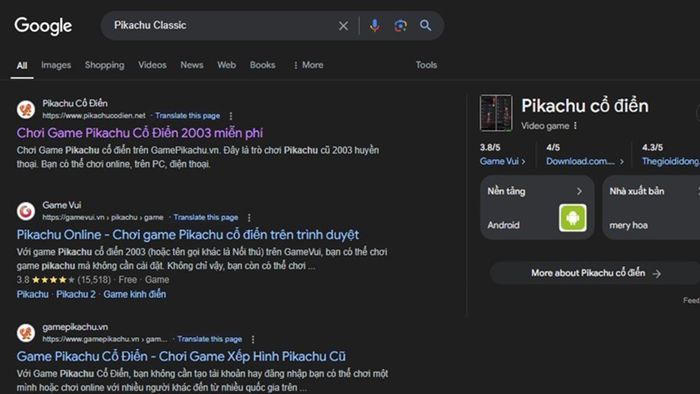Cách 2: Chơi ngay trên trình duyệt web