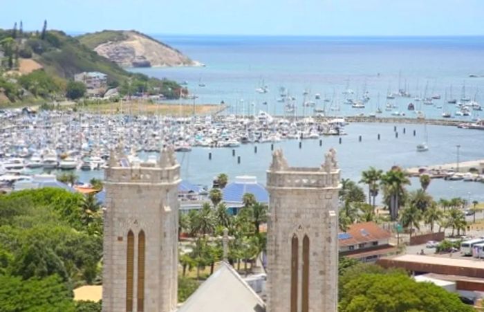 panoramic view of Noumea in New Caledonia