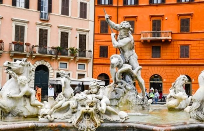 the Fontana di Nettuno in Messina, Italy