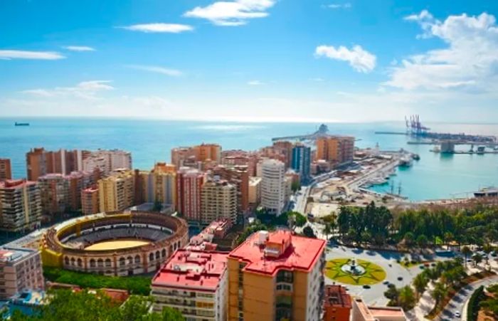 the coastal area of Málaga, Spain