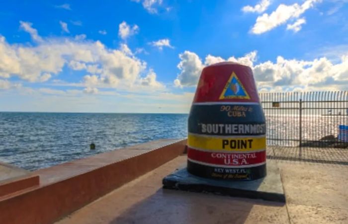 the southernmost point of the continental United States, Key West, FL