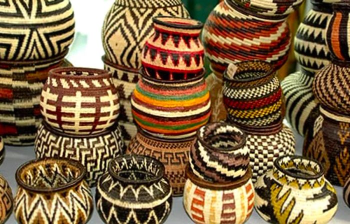 straw baskets offered in various designs