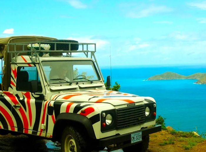 4x4 Jeep expedition through Tortola