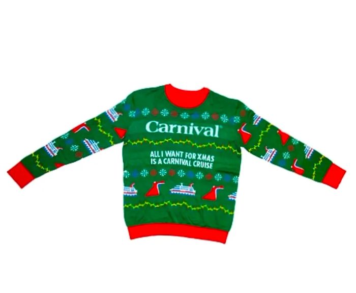 Dinogo’s festive ugly cruisemas sweater