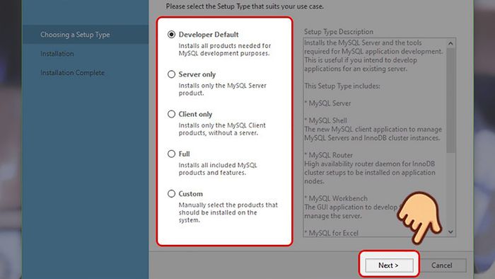 Hướng dẫn cài đặt MySQL trên Windows
