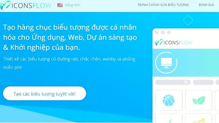 công cụ AI tạo biểu tượng đẹp