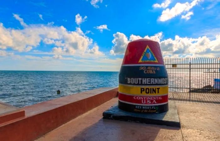 the southernmost point in Key West