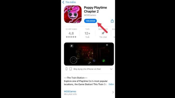 Hướng dẫn tải Poppy Playtime Chapter 2 Mobile cho iOS