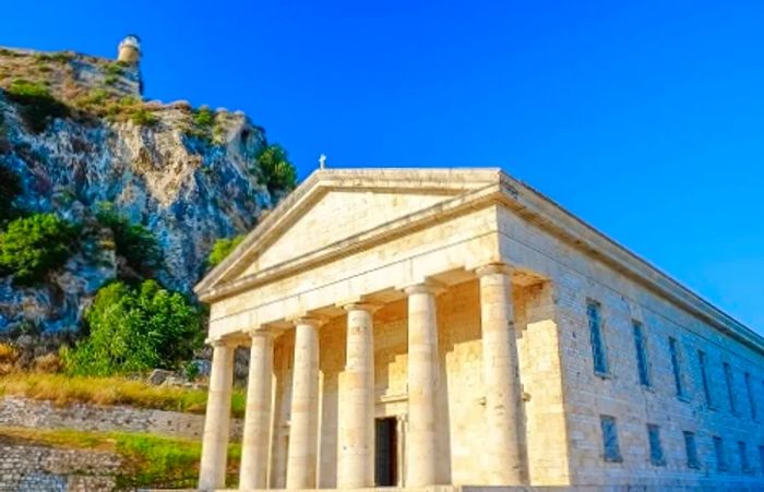 St. George’s Church within the Old Fortress in Corfu