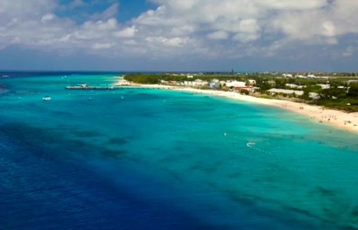 Beach view of Grand Turk