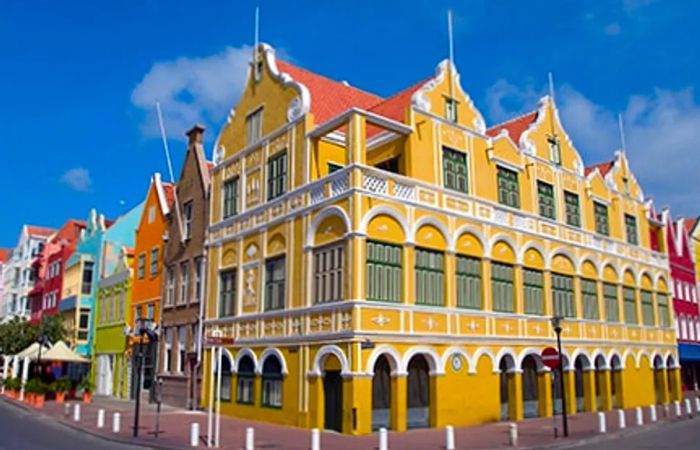 Penha Building in Willemstad, Curacao