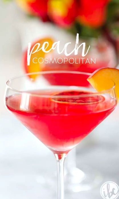 Peach Cosmopolitan