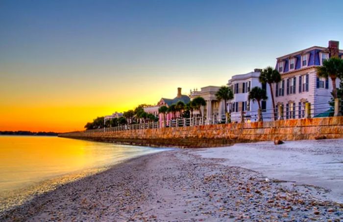 The Battery in Charleston, South Carolina