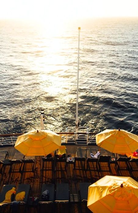 guests savoring the sunset from the serene adults-only retreat