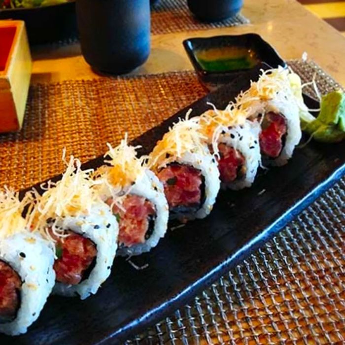 A sushi platter from Bonsai Sushi