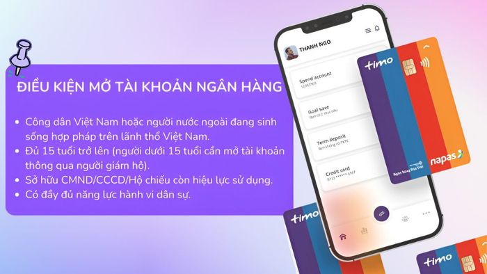 Điều kiện và cách thức mở tài khoản ngân hàng