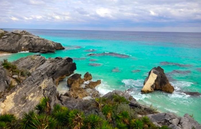 Chaplin Bay Beach in Bermuda.