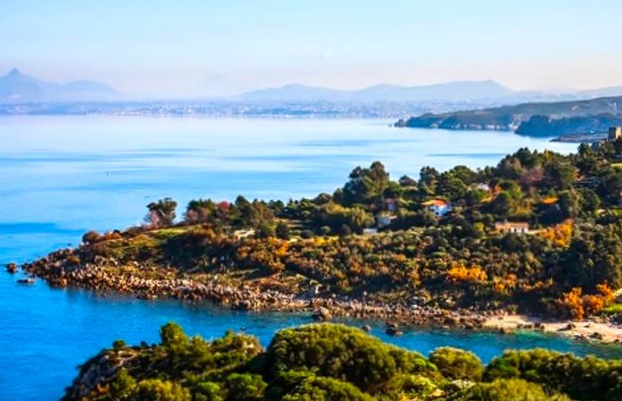 The coastal landscape of Scopello.