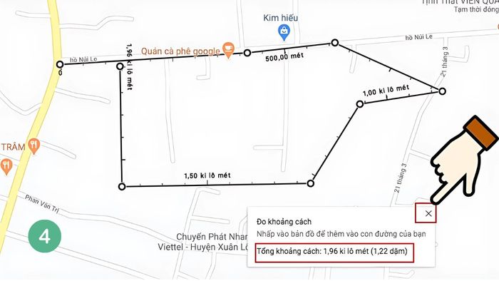 hướng dẫn đo khoảng cách trên Google Map trên máy tính