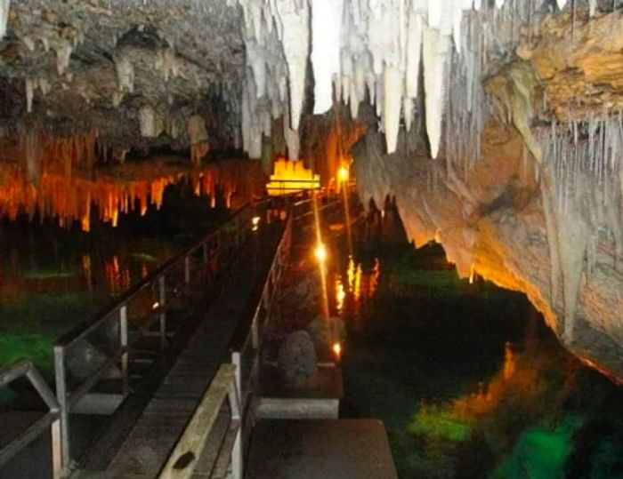 crystal cave in Bermuda