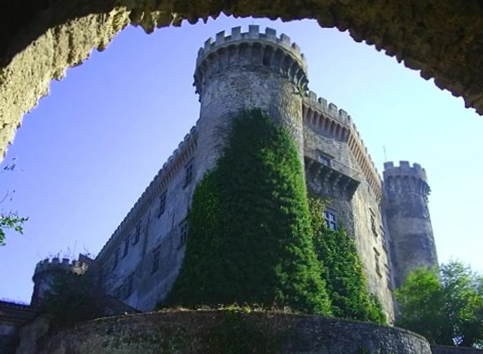 Orsini Castle in Rome