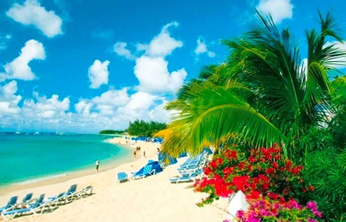 sunray beach in grand turk