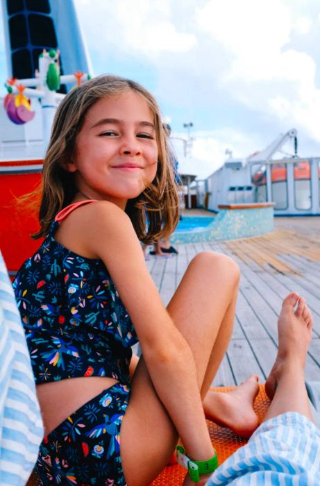 children enjoying themselves on the cruise ship