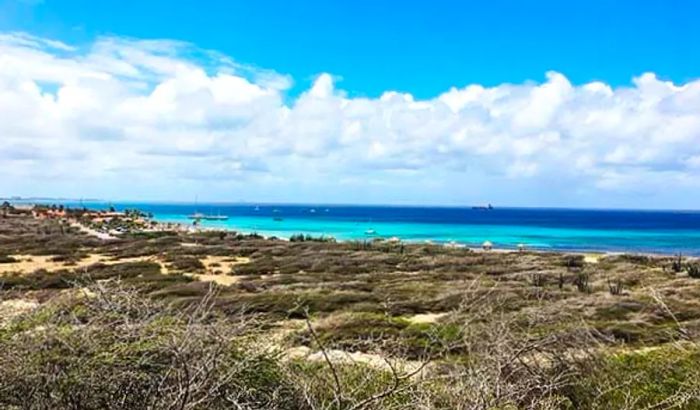 A scenic view of Aruba