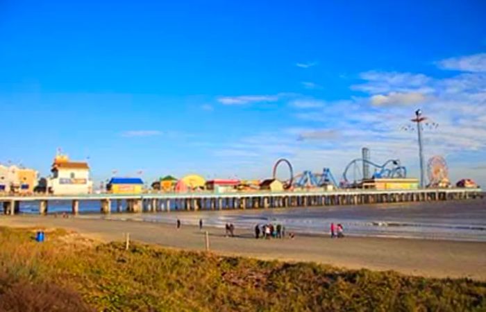 Pleasure Pier at Galveston Island