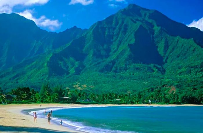 Beach in Kauai, Hawaii