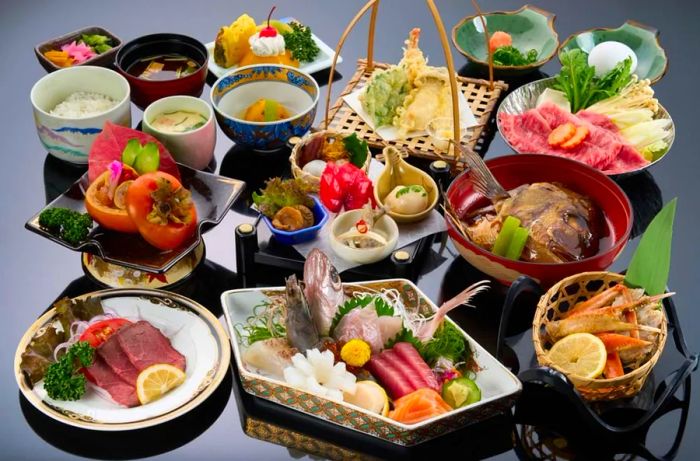 Exquisite Japanese kaiseki dining