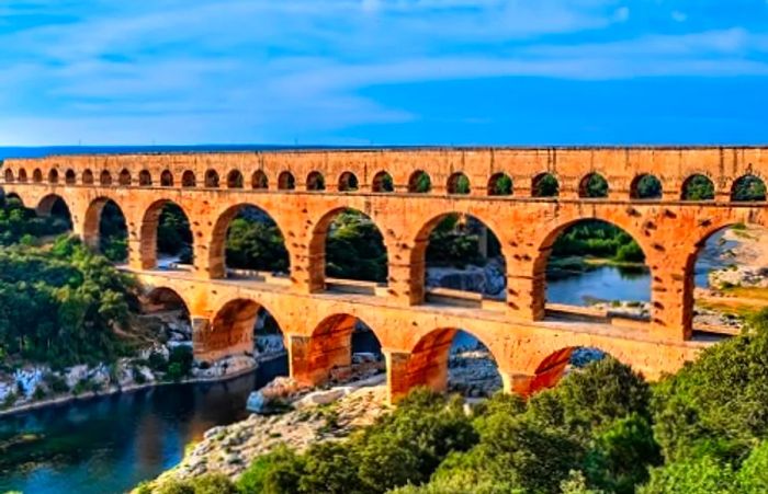 The Pont du Gard in France