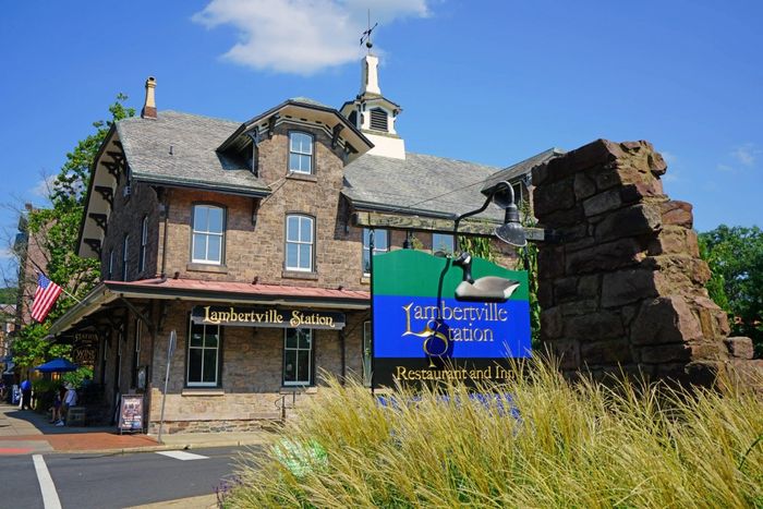 Lambertville, New Jersey, is a picturesque historic town situated on the D&R Canal and the Delaware River in Hunterdon County, directly across from New Hope, Pennsylvania. (Photo by EQRoy/Shutterstock)